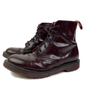 Dr. Martens 1460 Ankle Boots Maroon Lace Up sz 8